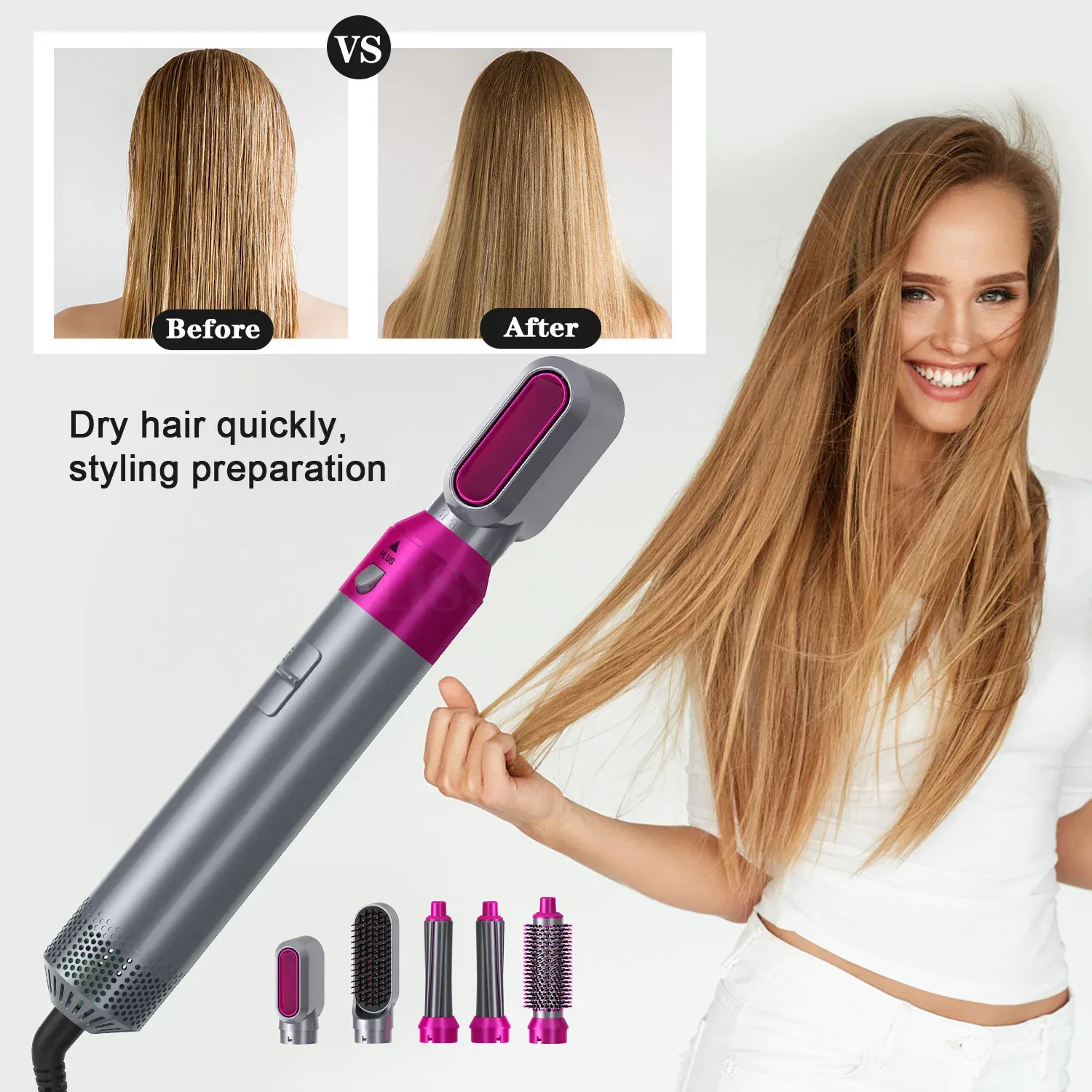 5 in 1 Hair Styler multi-function Professional