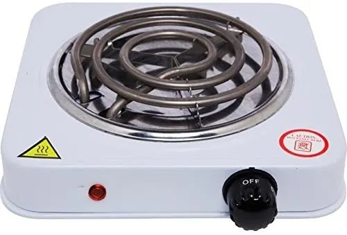 Portable Electric Stove 1000W | Stainless Steel
