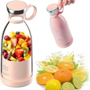 Portable Mini Juice Blender – USB Rechargeable Smoothie Maker